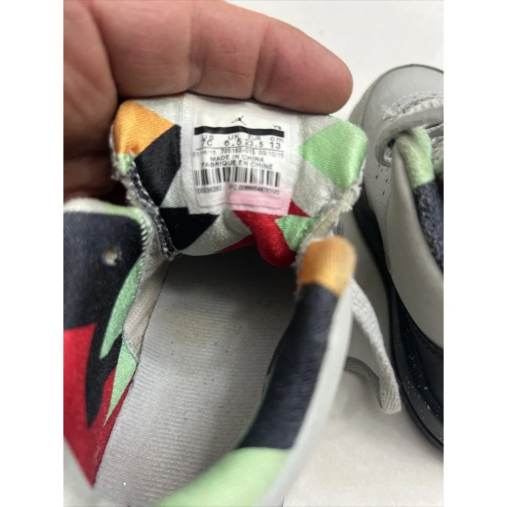 Nike Air Jordan Flight Origin 2 BP Cool Grey Multi 705162-015 Toddler Size 7C